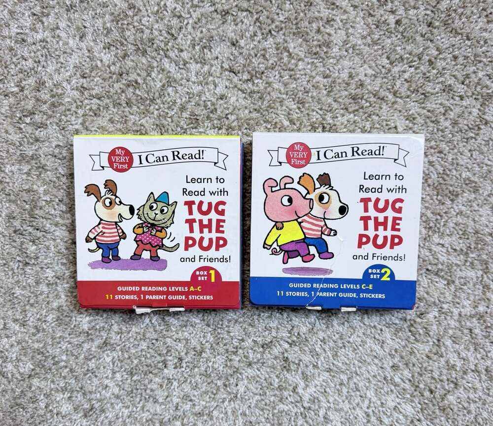 Learn to Read with Tug the Pup and Friends! Box Sets 1 and 2